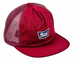 czapka z daszkiem BRIXTON - Stith Burgundy (BRGDY)
