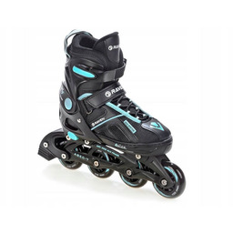 Rolki Raven Pulse Black Cyan 37-40