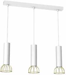Lampa loft wisząca DANTE White-Gold 3xGU10 MLP7255-Milagro