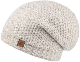 Czapka Oversize Nele by Chillouts, beżowy, One Size