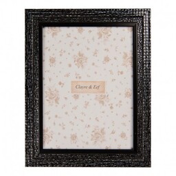 Ramka Na Zdjęcie Ozdobna Czarna A Clayre &