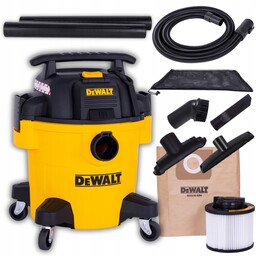 Odkurzacz przemysłowy Dewalt 1050W 20L gniazdo 230V