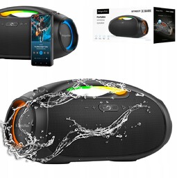 Głośnik Bluetooth przenośny wodoodporny 60W AUX Kruger&Matz Street