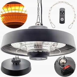 Promiennik sufitowy Promiennik podczerwieni Lampa Grzewcza Wiszący 2000