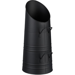 Relaxdays Pojemnik na węgiel, 9 litrów, żelazo, pojemnik