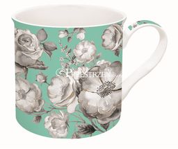 KUBEK PORCELANOWY w PUDEŁKU Trend & Colour GREEN