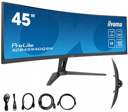 Monitor iiyama ProLite XCB4594DQSN-B1 45 zagięte Va Led