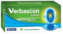 Verbascon Zatoki, 60 tabletek