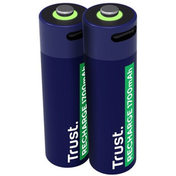 Trust Baterie AA USB-C RECHARGEABLE BATTERIES 2P