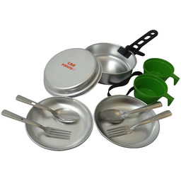 Aluminiowy garnek harcerski dla 2 osób 1,1 l