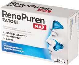 RenoPuren Zatoki Max, 60 tabletek