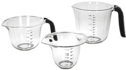 KitchenAid miarki kuchenne z uchwytami 3 szt Onyx