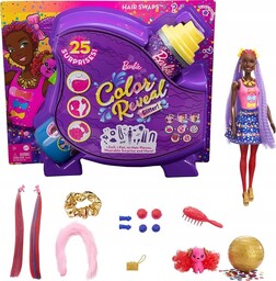 Barbie color Reveal lalka imprezowa stylizacja