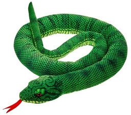 Beppe, Maskotka Wąż zielony 180cm