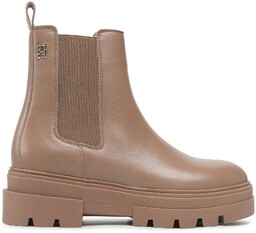 Sztyblety Tommy Hilfiger Monochromatic Chelsea Boot FW0FW06899 Beżowy