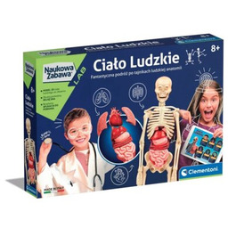 CLEMENTONI Zabawka edukacyjna Naukowa zabawa Ciało Ludzkie 60249