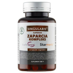 Suplement diety, Singularis Superior, Zaparcia Kompleks, 60kaps.