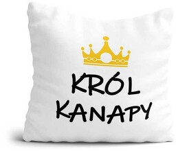Poduszka na Dzień Chłopaka Król Kanapy
