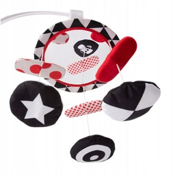 Canpol Kontrastowa Karuzela Pluszowa Z Pozytywką Sensory Toys