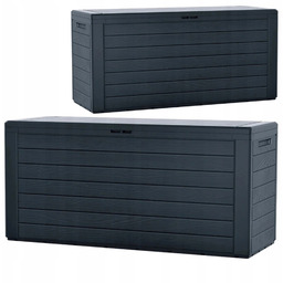 Skrzynia Ogrodowa Balkonowa Prosperplast WoodeBox 280L Duża Schowek