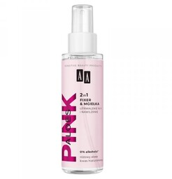AA Pink Aloes Make-up spray 2w1 utrwalająco-nawilżający 100