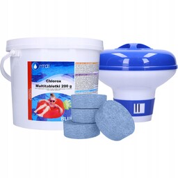 11w1 chlor do basenu 3kg 200g multi tabletki