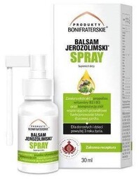 Produkty Bonifraterskie Balsam Jerozolimski Spray, 30 ml