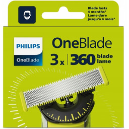 3x Wkłady, Ostrza Oneblade 360 QP430/50 Do Maszynki