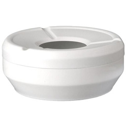 Popielniczka GLEAM, melamina, biała, 10x4 cm APS 83610