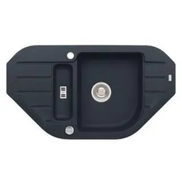 Alveus Niagara 60 4126005 Granitowy Twilight Zlewozmywak narożny