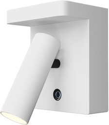 ARON Lampa ścienna kinkiet biała H7cm 7W LED