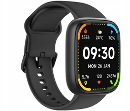Smartwatch Maxcom Ecowatch 6 Czarny IP68 Powiadomienia Tętno