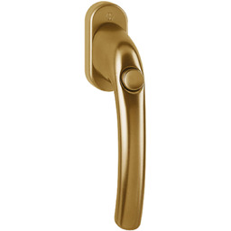 Tokyo - Klamka okienna z przyciskiem, kolor starego