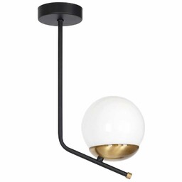 LAMPA sufitowa CARINA MLP4863 Milagro metalowa OPRAWA modernistyczna