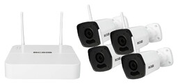 Zestaw bezprzewodowy Wi-Fi CCTV 2Mpx IP 4 kamery