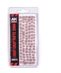 Porost modelarski AK - Light Gray Fantasy tufts