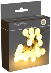 Lampki świąteczne na baterię 20 LED 200 cm