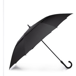 Parasol golfowy półautomatyczny czarny