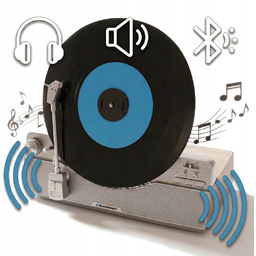 Gramofon Adapter Blaupunkt VT100SL Automatyczny Wertykalny głośniki 2x5WRMS