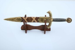 Replika sztylet króla Artura na stojaku Denix model