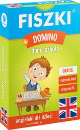 DOMINO - gra edukacyjna + FISZKI - angielski