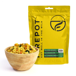 Posiłek suszony wegański Firepot Dal z ryżem