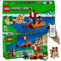 LEGO MINECRAFT PREZENT DLA DZIECKA - Rejs Statkiem