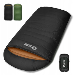 Qezer Śpiwór Zimowy Ciepły Lekki Na Camping Wędrówki