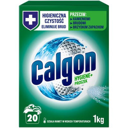 CALGON Odkamieniacz do pralki Hygiene+ 1 kg Zyskaj