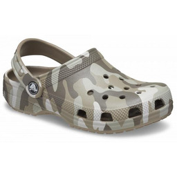 Dziecięce Buty Klapki Chodaki Crocs Classic Camo 207594