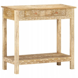 Stolik Konsola Z Litego Drewna Mango 80X35X74 CM