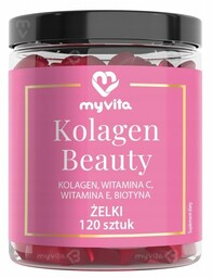 MyVita Żelki naturalne Kolagen Beauty 120sztuk