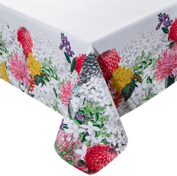 Obrus z drukowanym wzorem w kwiaty OKF-02