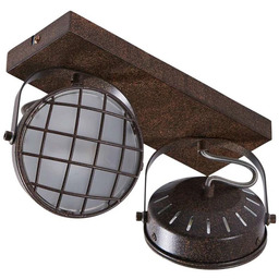 Lindby - Tamin 2 Lampa sufitowa Rust/White